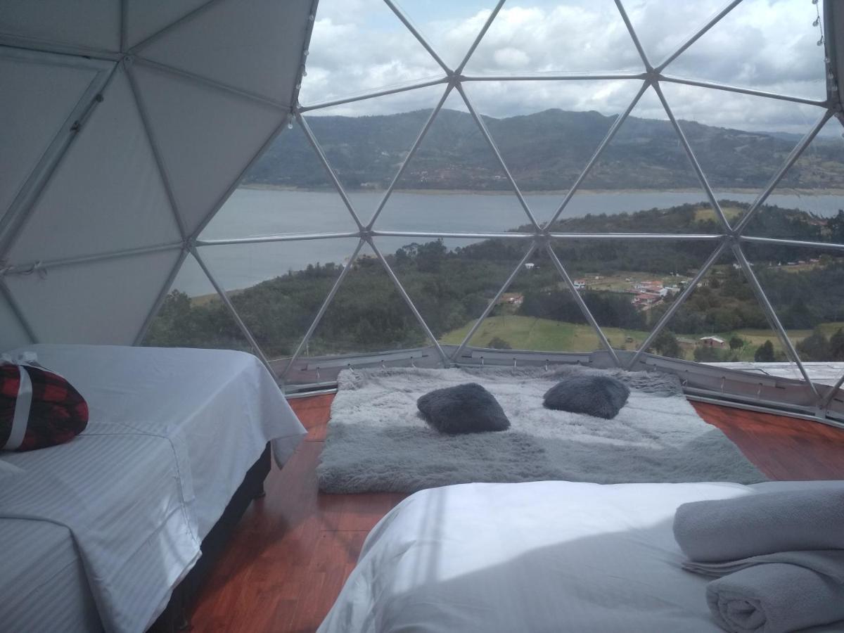 Glamping Wayra Villa Guatavita Eksteriør billede