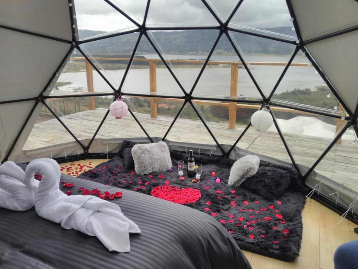 Glamping Wayra Villa Guatavita Eksteriør billede