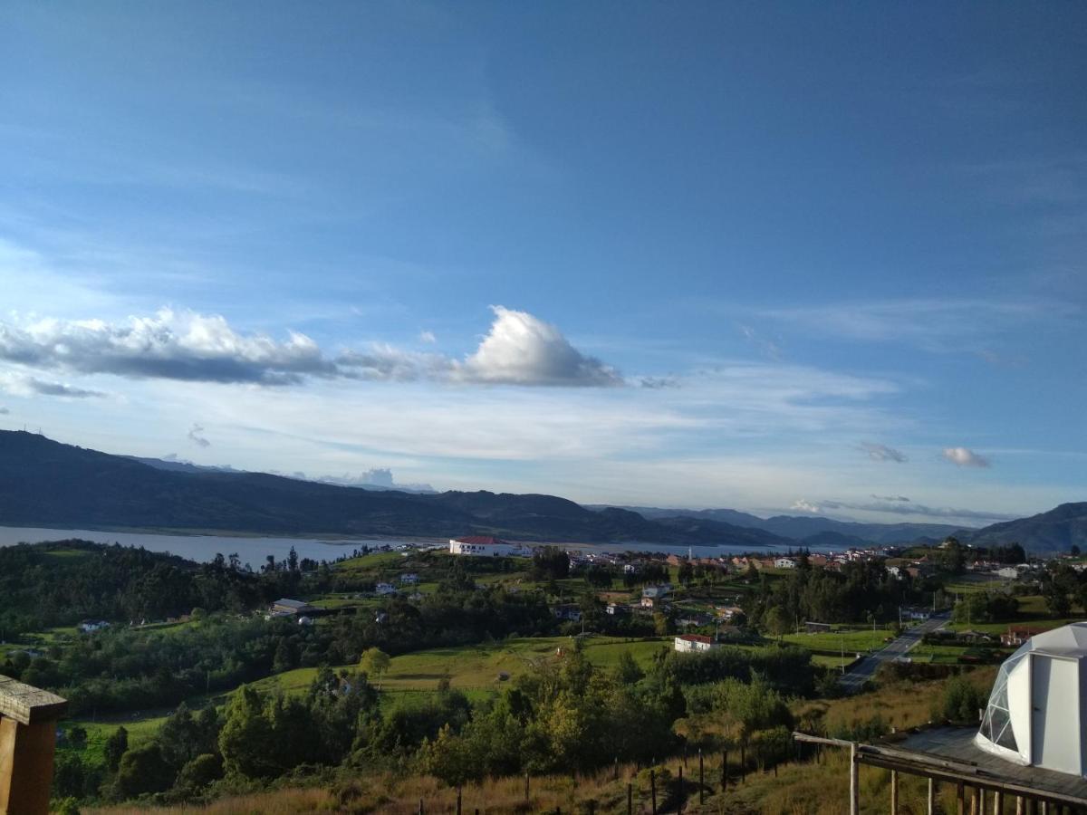 Glamping Wayra Villa Guatavita Eksteriør billede