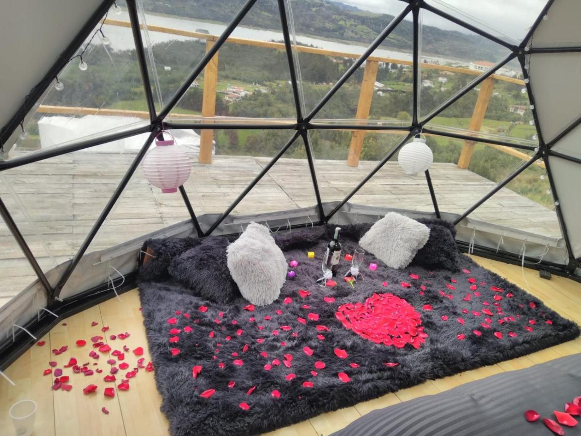 Glamping Wayra Villa Guatavita Eksteriør billede