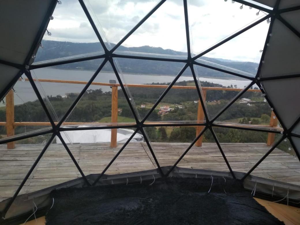 Glamping Wayra Villa Guatavita Eksteriør billede