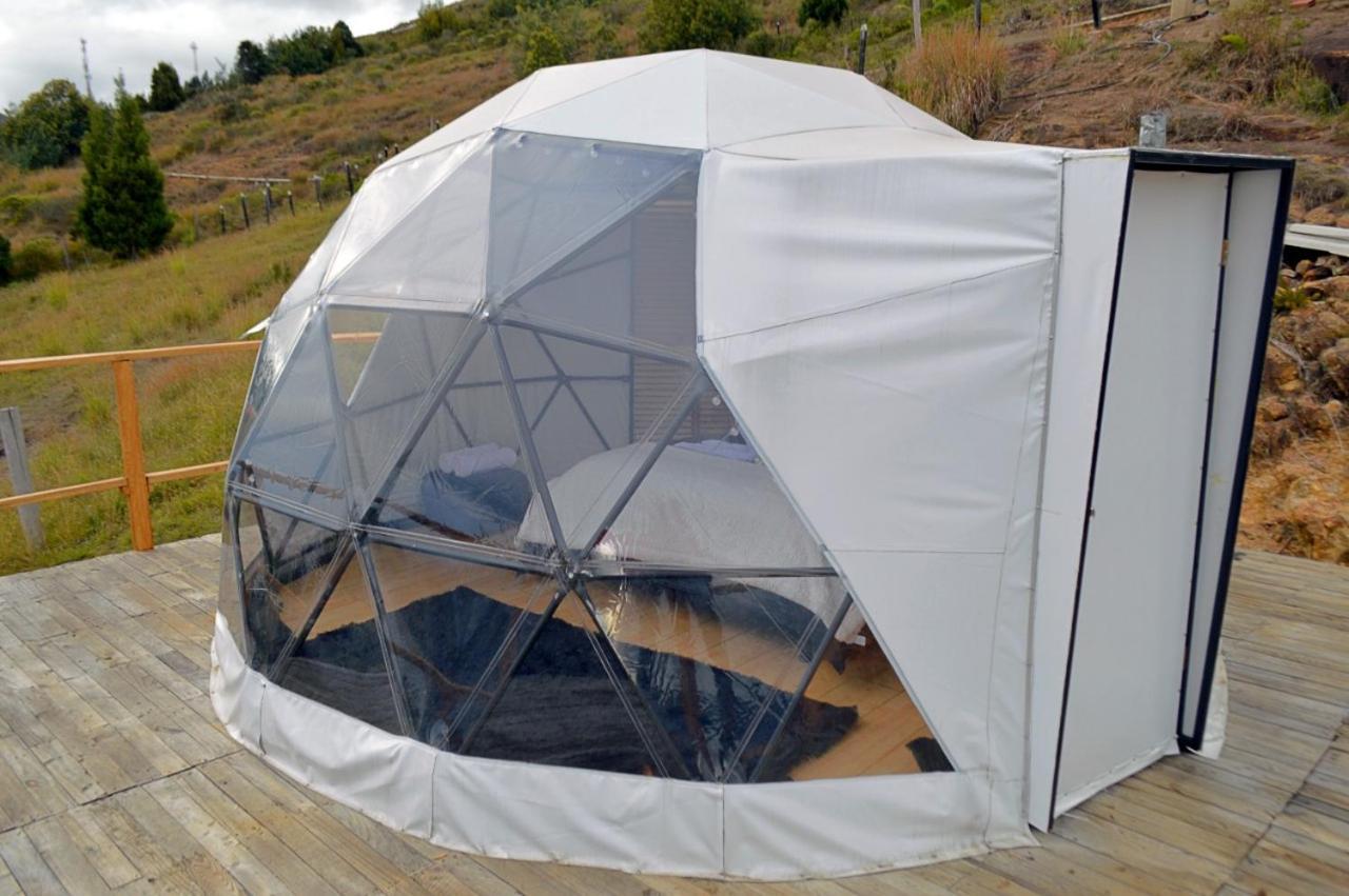 Glamping Wayra Villa Guatavita Eksteriør billede