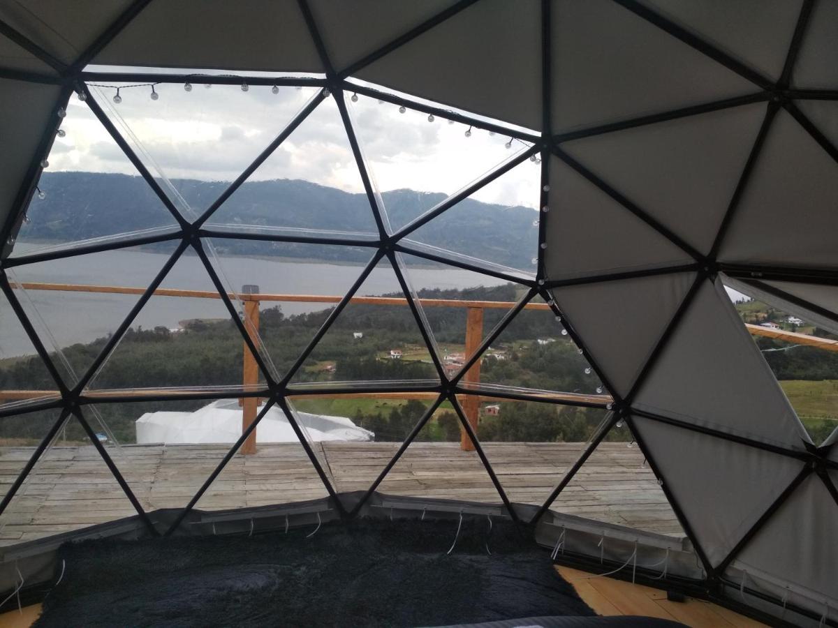Glamping Wayra Villa Guatavita Eksteriør billede